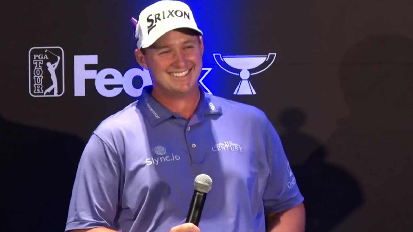 Sepp Straka’s news conference after winning Honda