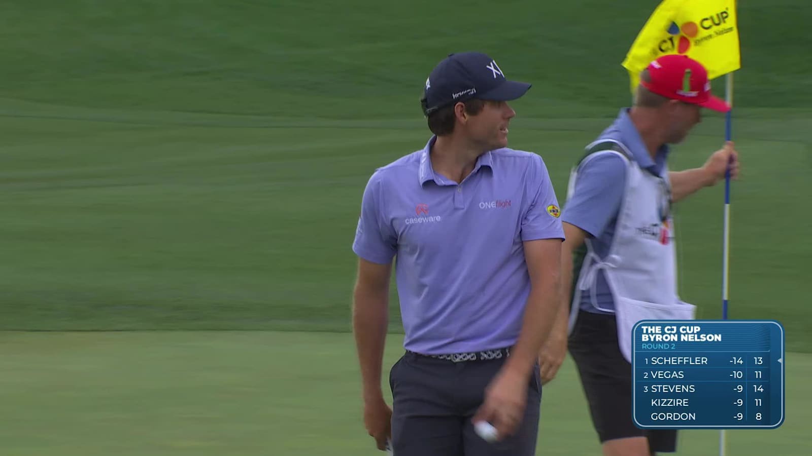 Adam Schenk makes birdie on No. 2 at THE CJ CUP