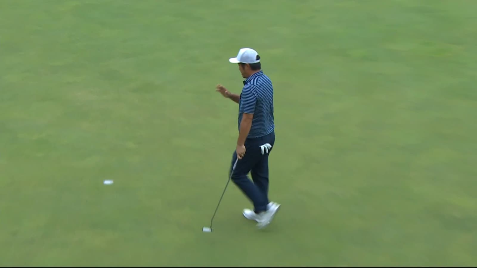 John Huh continues birdie run on No. 5 at ZOZO 