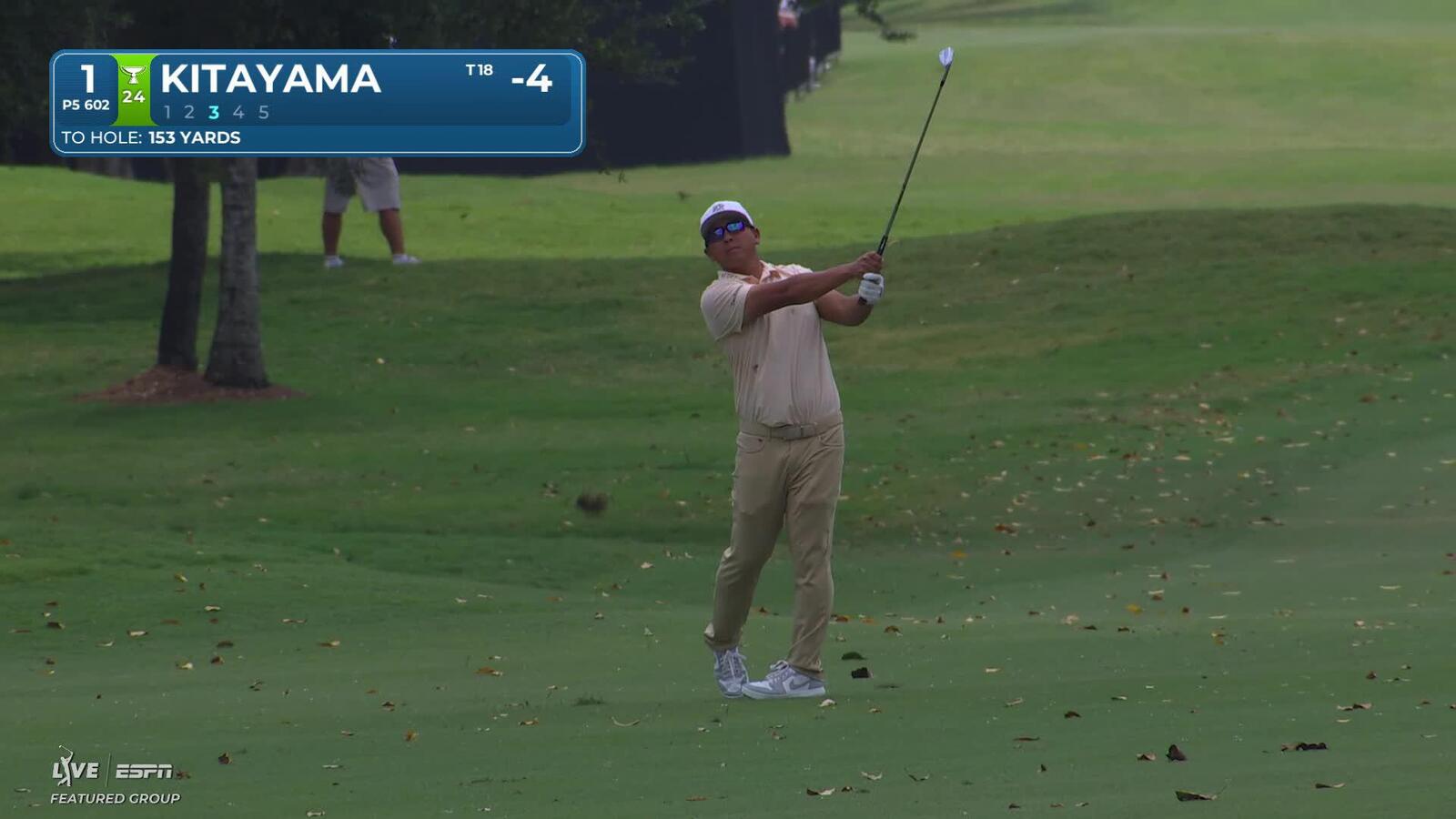 Kurt Kitayama's 157-yard approach sets up birdie on No. 1 at Cadillac