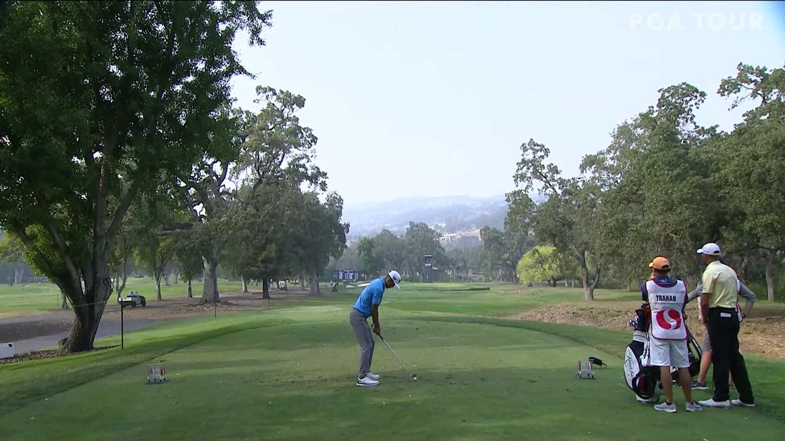 James Hahn’s nice tee shot leads to birdie at Safeway Open 