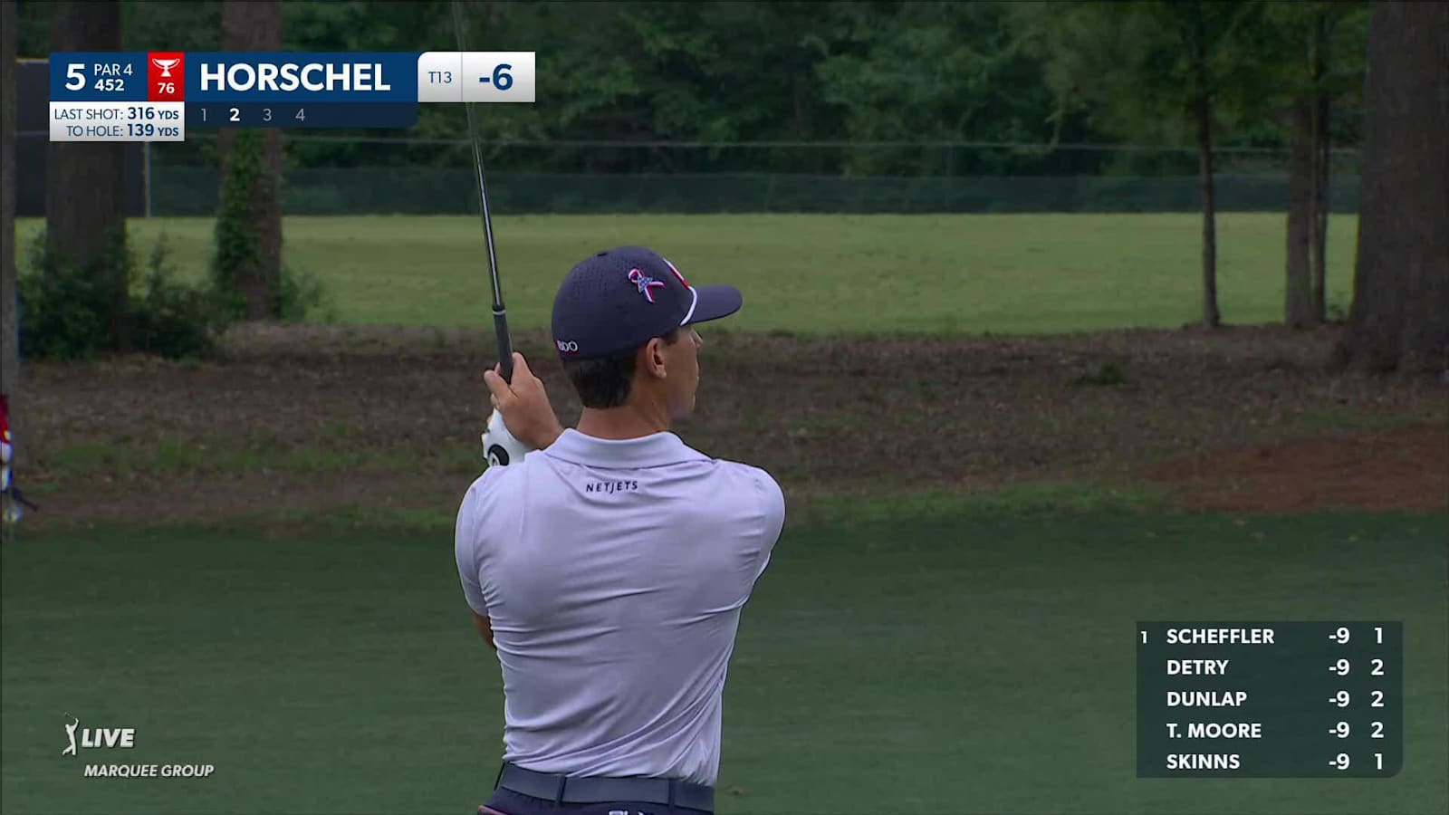 Billy Horschel uses nice approach to set up birdie at Houston Open