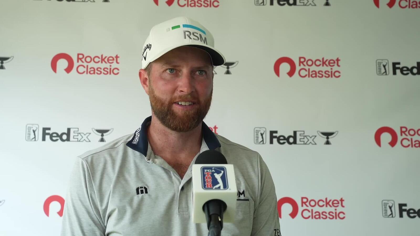 Chris Kirk’s interview after Round 2 of Rocket Classic
