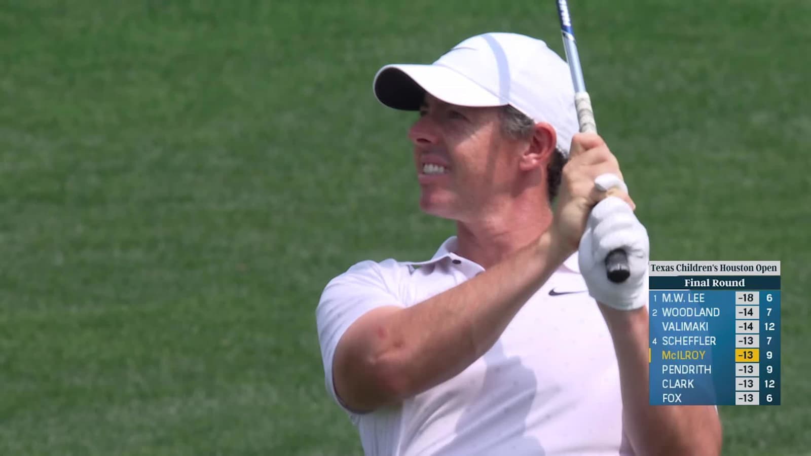 Rory McIlroy's wedge sets up birdie at Houston Open