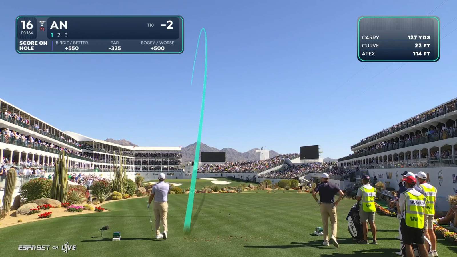 Byeong Hun An's quality tee shot leads to birdie at WM Phoenix Open