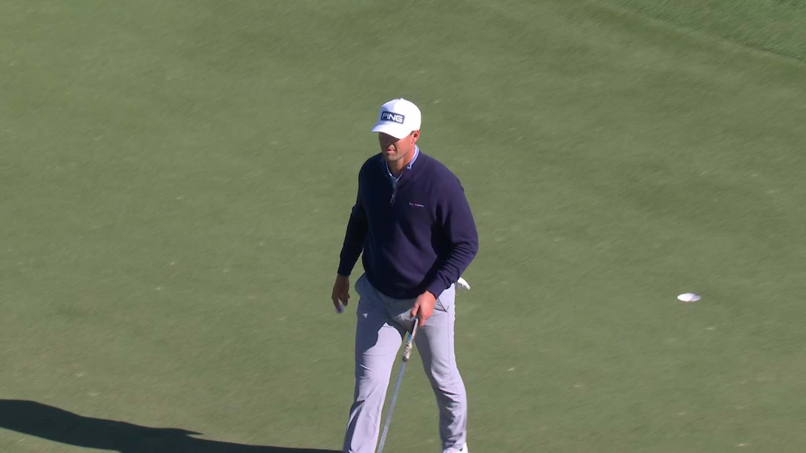 Victor Perez makes birdie on No. 1 at Valspar