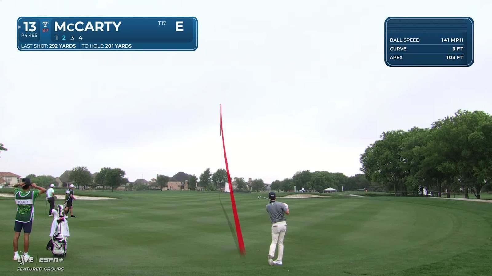 Matt McCarty makes birdie on No. 13 at THE CJ CUP