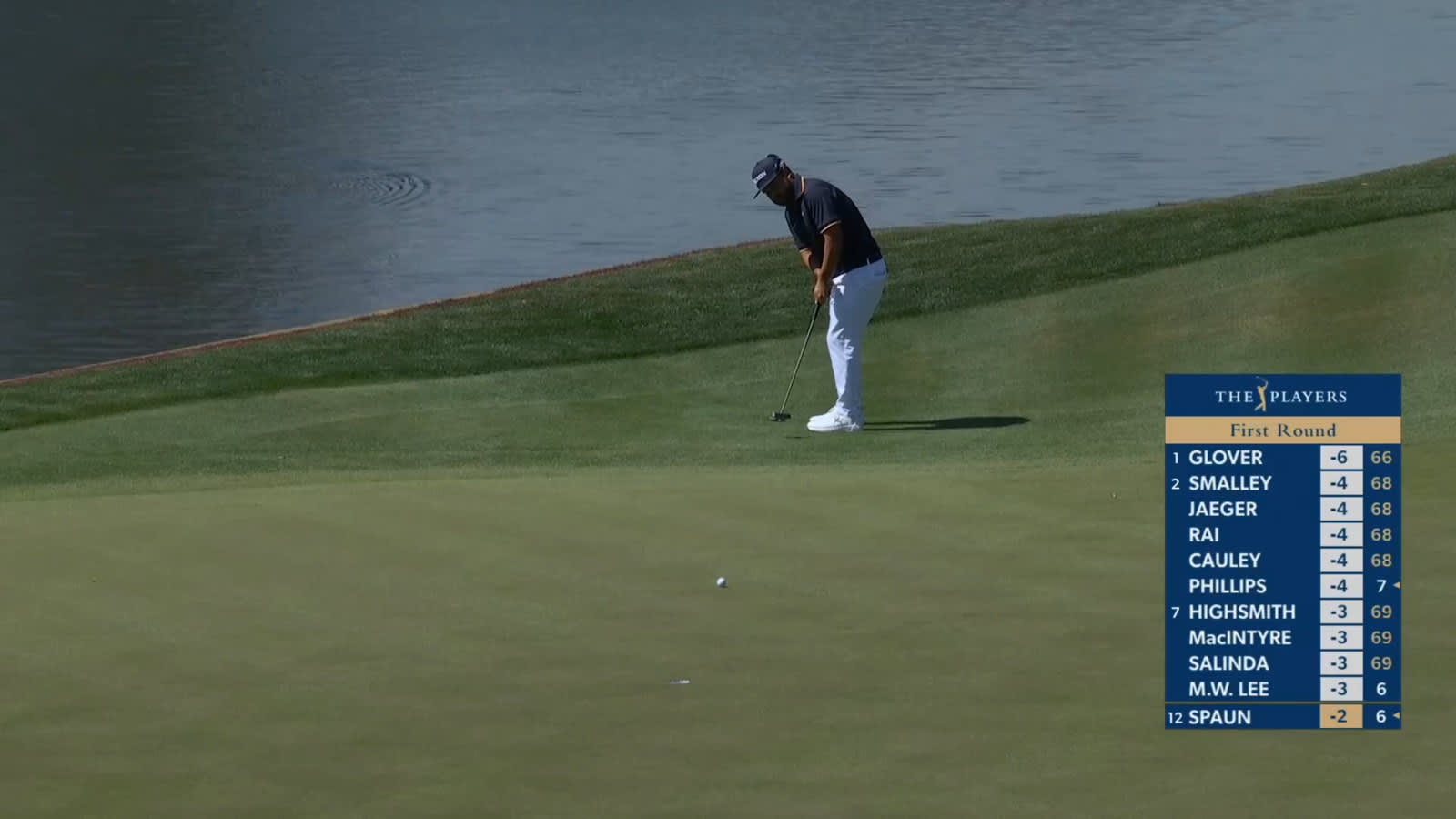 J.J. Spaun makes birdie at THE PLAYERS