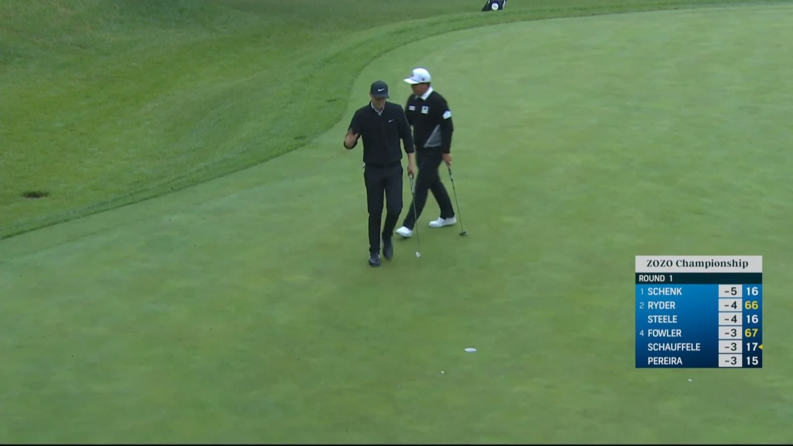 Cam Davis makes birdie after nice approach from rough at ZOZO CHAMP