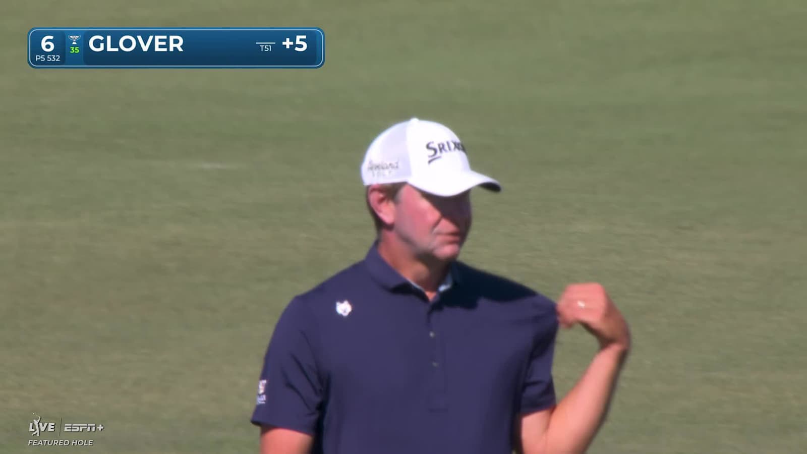 Lucas Glover makes birdie on No. 6 at Arnold Palmer Invitational