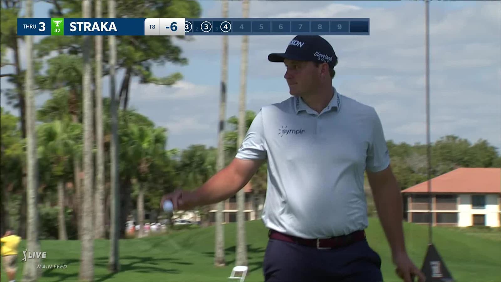 Sepp Straka makes birdie at No. 3 at Honda