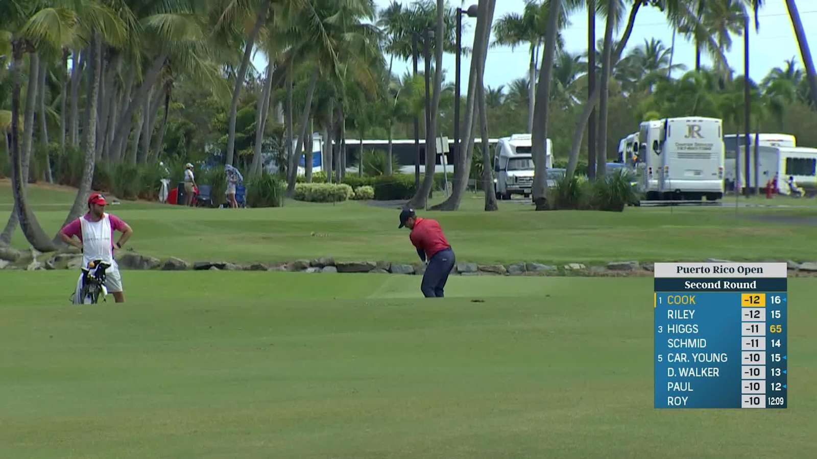 Austin Cook knocks second tight and birdies at Puerto Rico