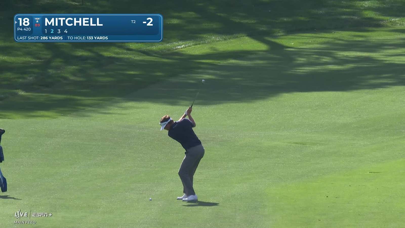 Keith Mitchell hits wedge tight and makes birdie at Valspar