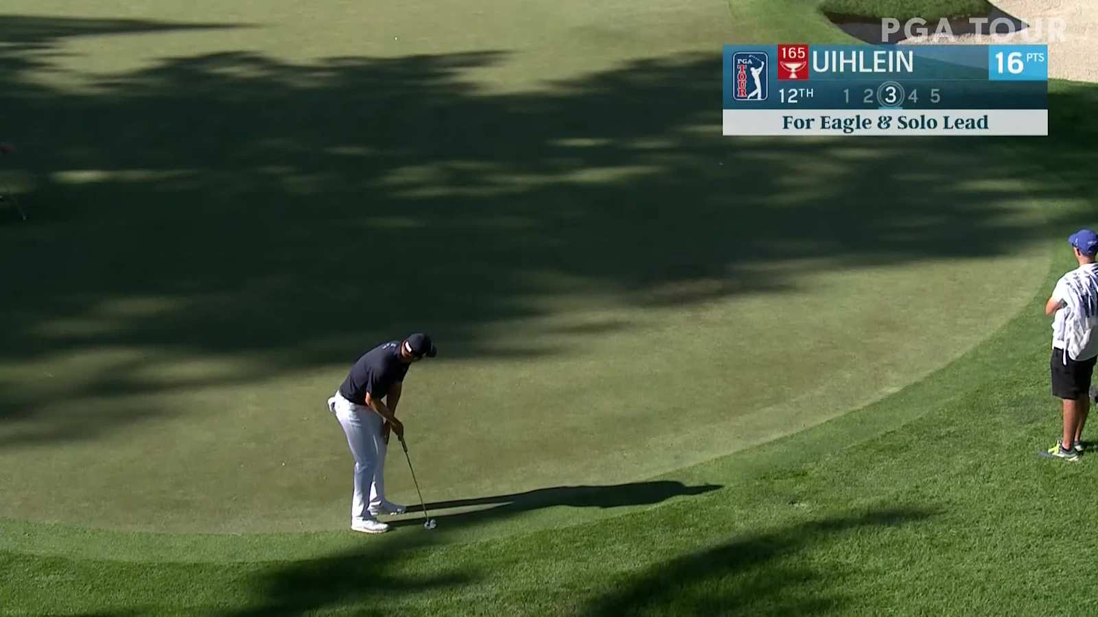 Peter Uihlein birdies No. 12 in Round 2 at Barracuda