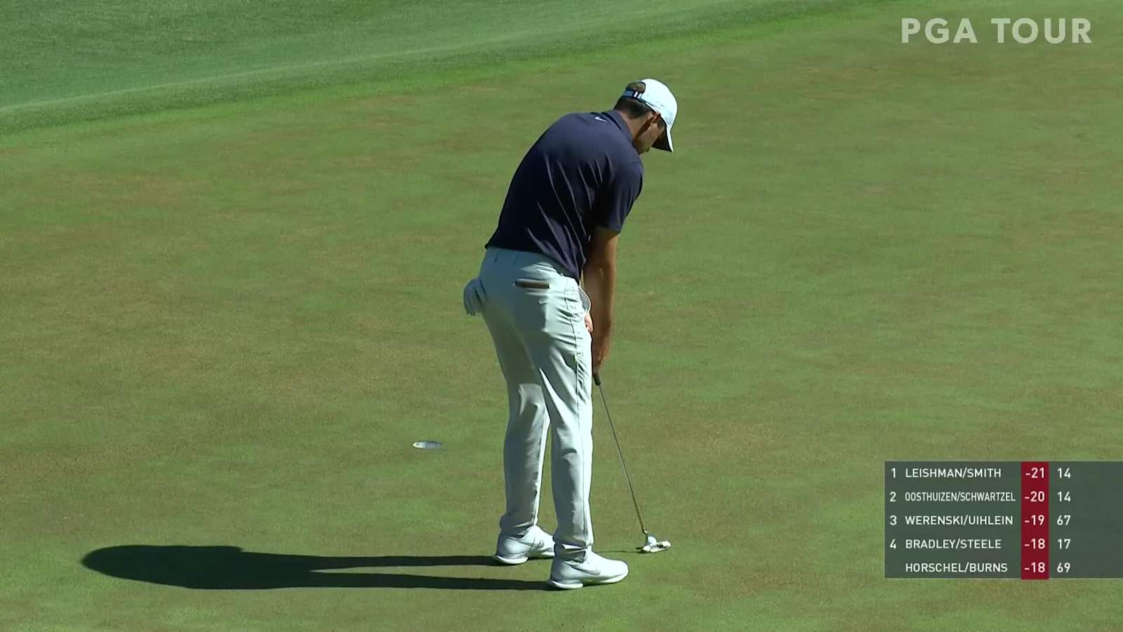 Bubba Watson & Scottie Scheffler birdie No. 15 at Zurich Classic