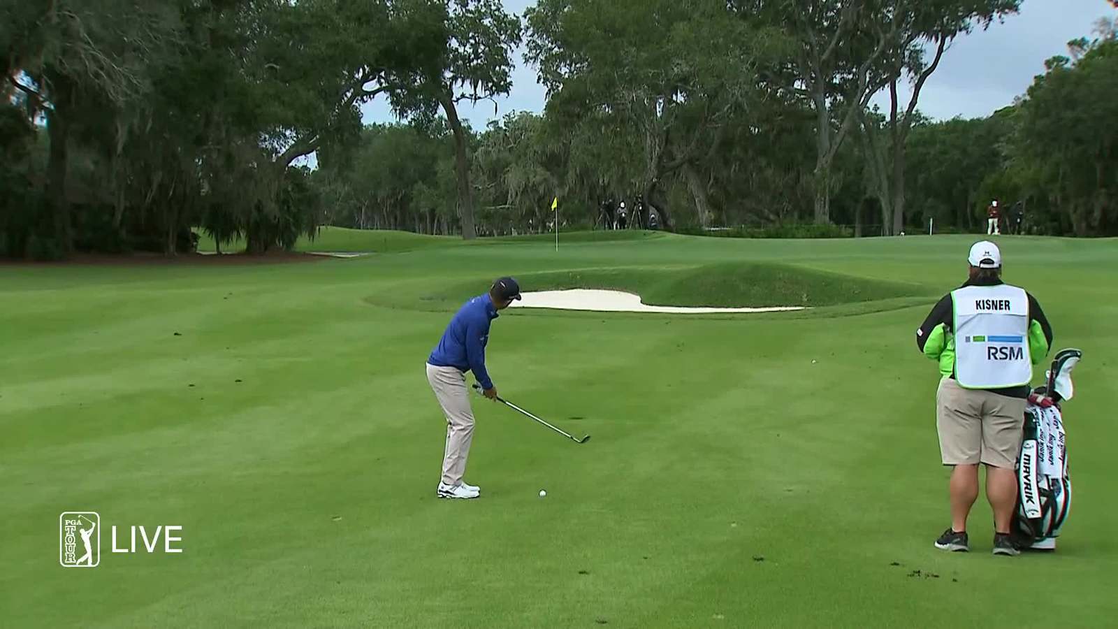 Kevin Kisner uses nice approach to set up birdie at The RSM Classic 
