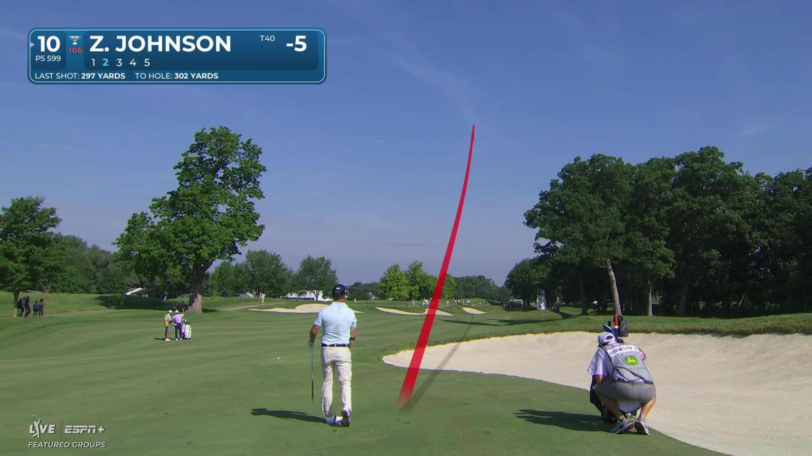 Zach Johnson makes birdie on No. 10 at John Deere