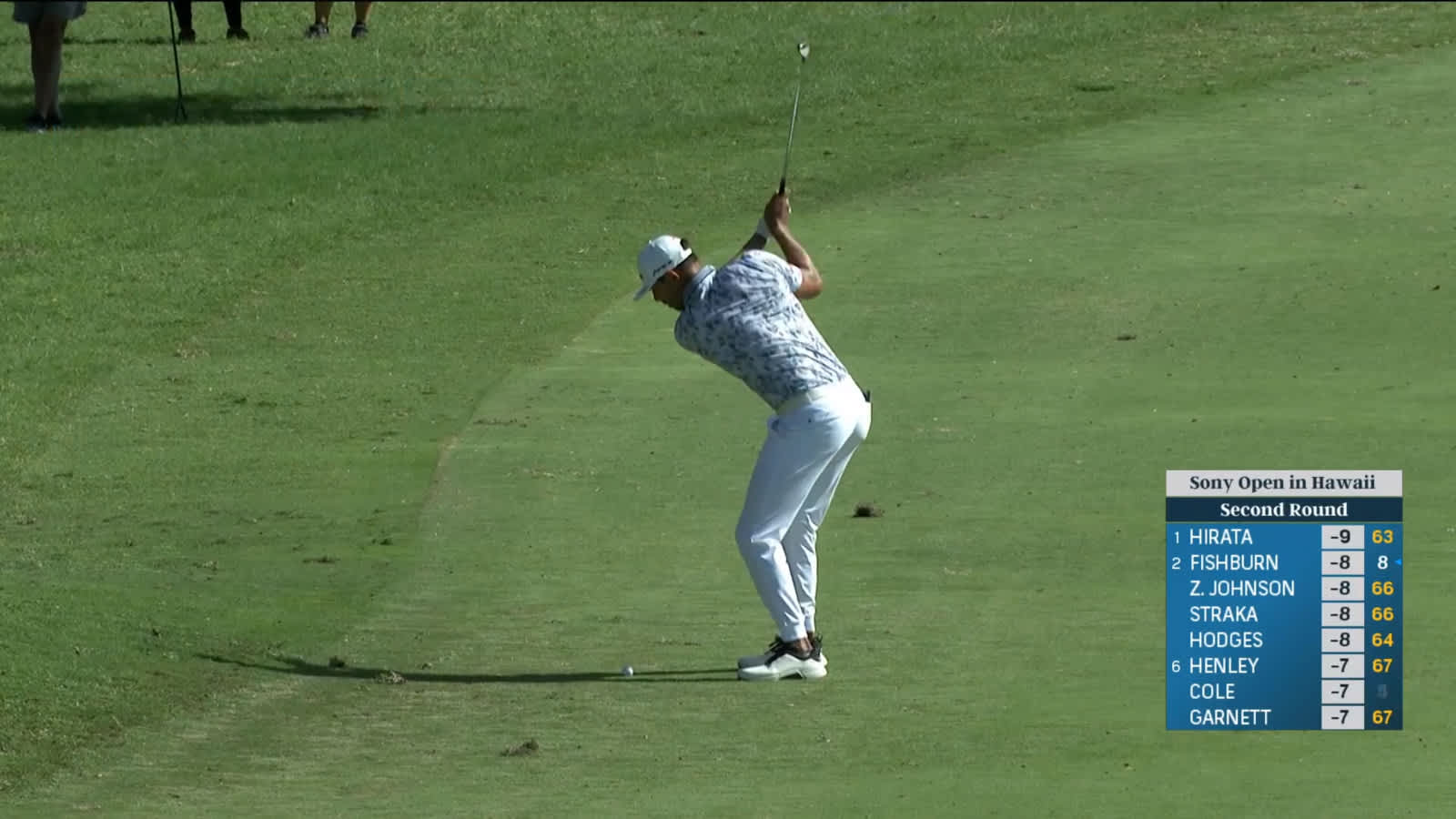 Erik van Rooyen hits great approach shot and birdies at Sony Open