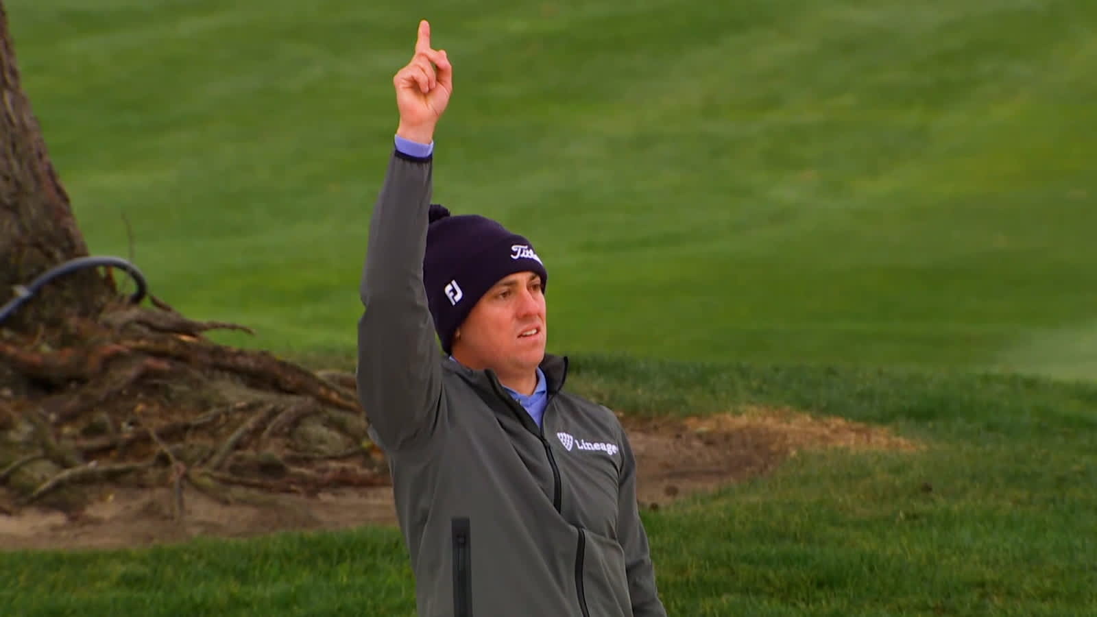 Justin Thomas' amazing eagle hole-out is the Shot of the Day