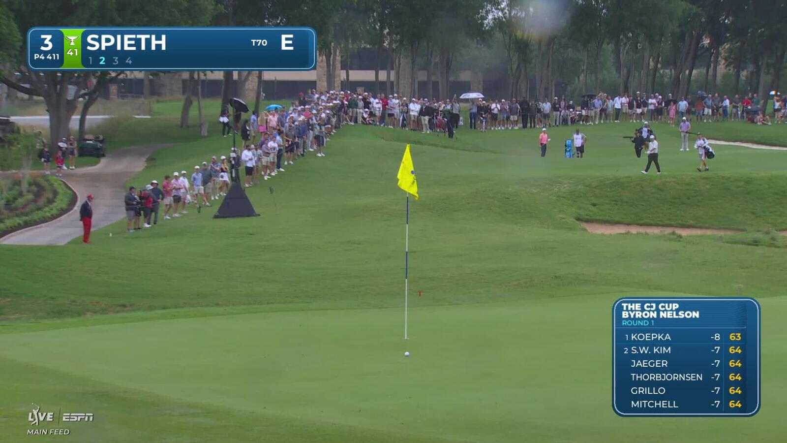 Jordan Spieth makes birdie on No. 3 at THE CJ CUP