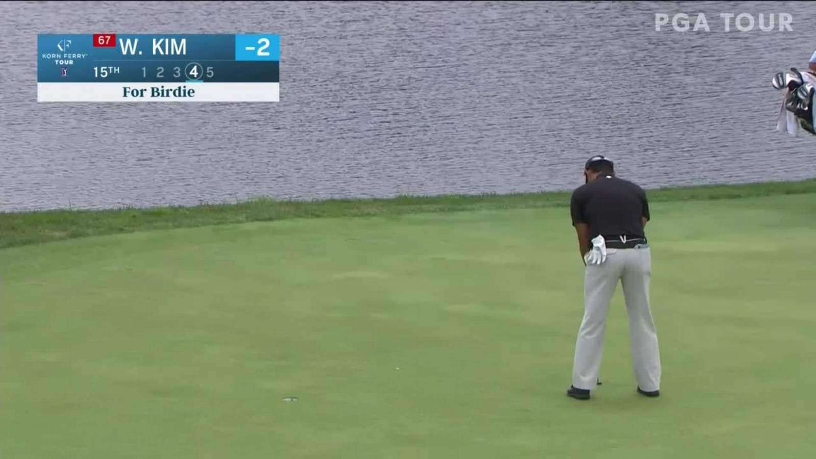 Whee Kim makes birdie on No. 15 in Round 2 at Korn Ferry Tour Champ