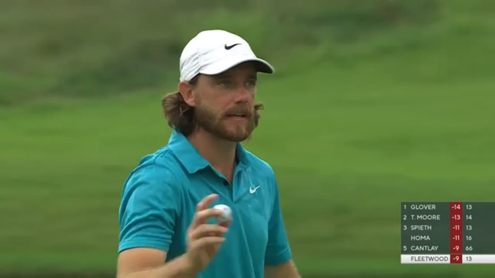 Tommy Fleetwood makes birdie on No. 14 at FedEx St. Jude