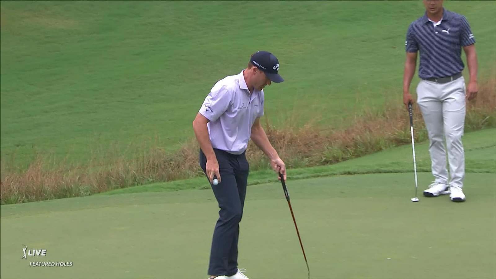 Robby Shelton holes 11-footer for birdie at Wyndham