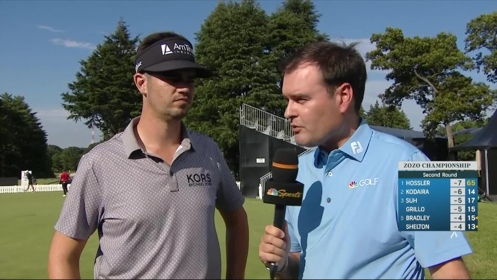 Beau Hossler's interview after Round 2 of ZOZO CHAMPIONSHIP