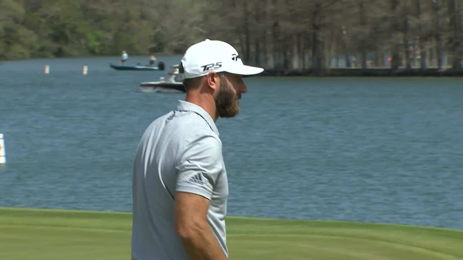 Dustin Johnson dials in approach to set up birdie at WGC-Dell Match Play