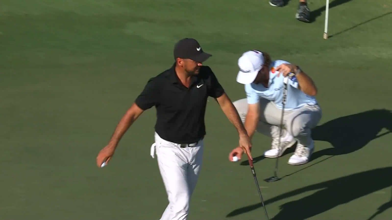 Jason Day sends in 13-foot birdie on No. 13 at Hero World Challenge