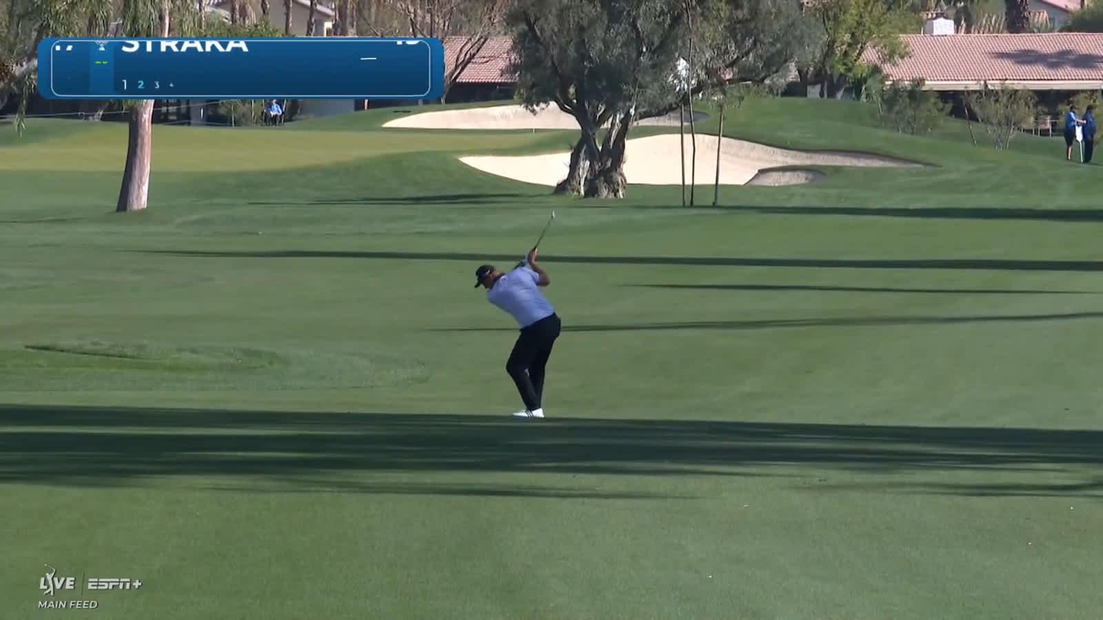 Sepp Straka delivers outstanding approach shot and birdies at The American Express