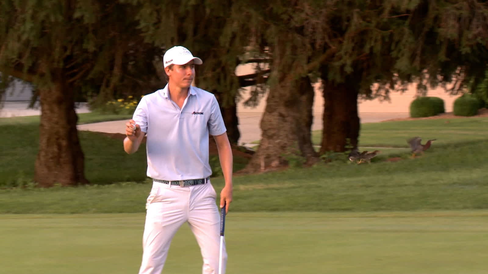 Carlos Ortiz leads after 36 holes at Lincoln Land