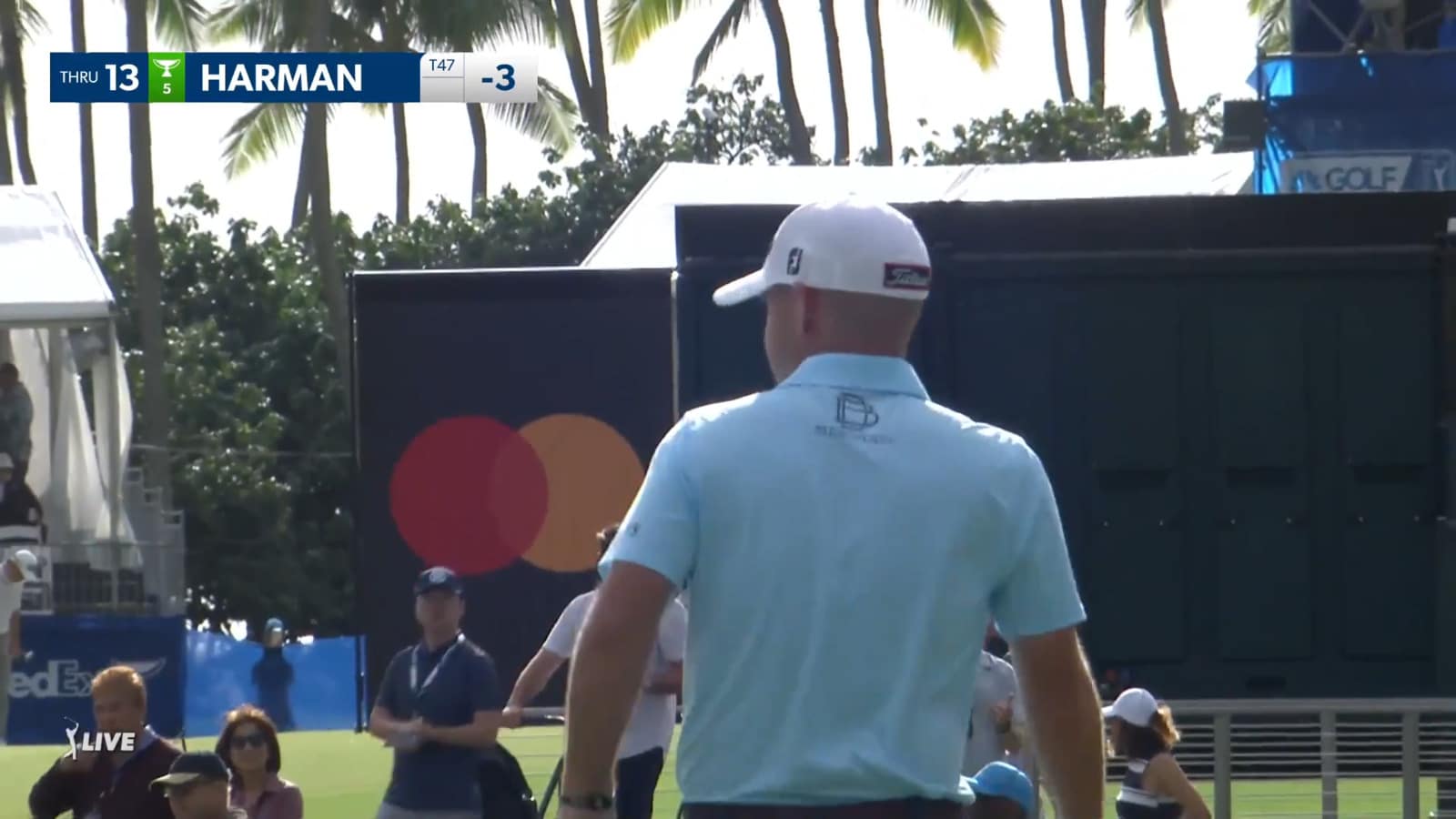 Brian Harman bounces-back with birdie on No. 13 at Sony Open