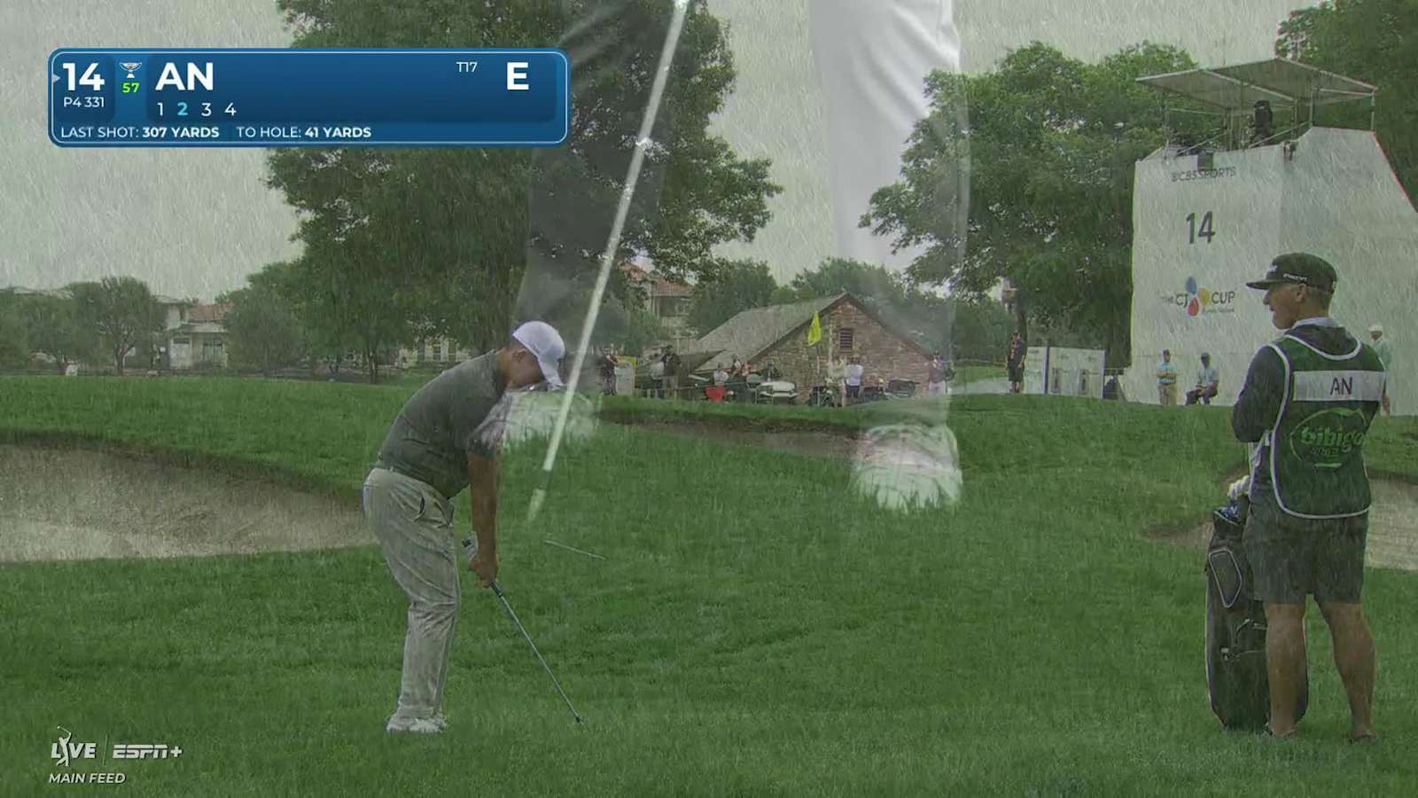 Byeong Hun An makes birdie on No. 14 at THE CJ CUP