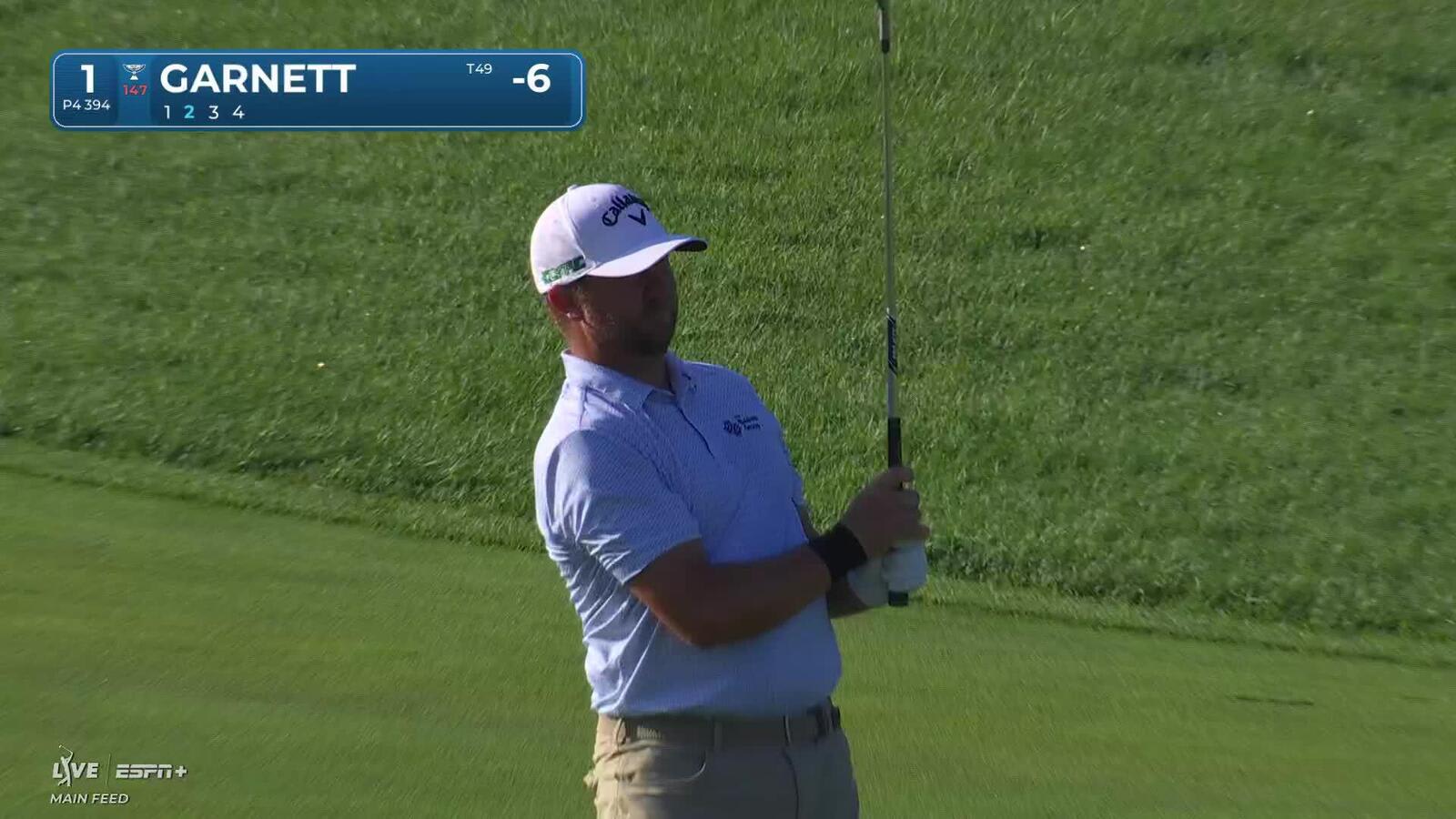 Brice Garnett makes birdie on No. 1 at 3M Open