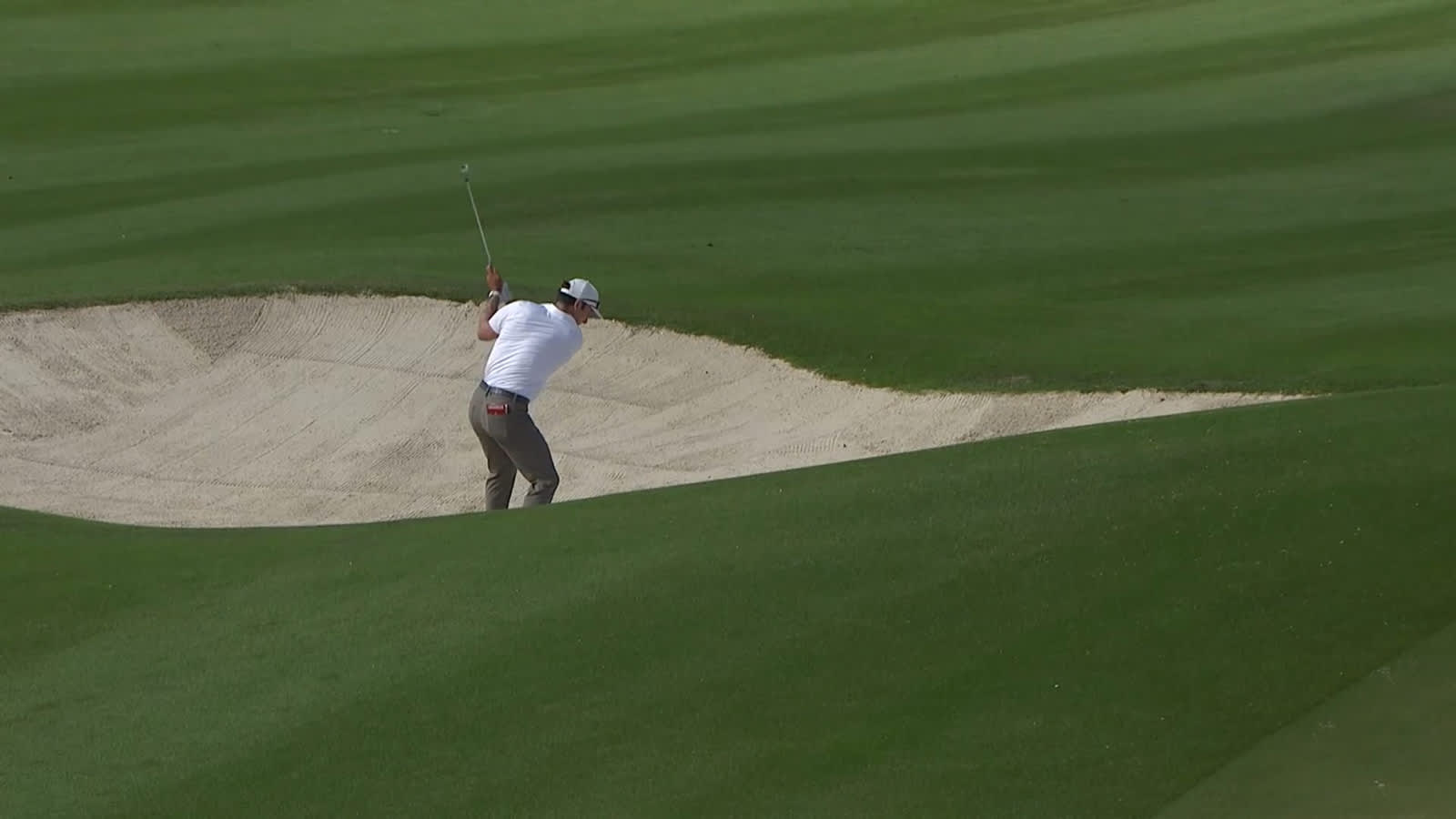 Will Chandler's bunker play yields birdie at Corales Puntacana