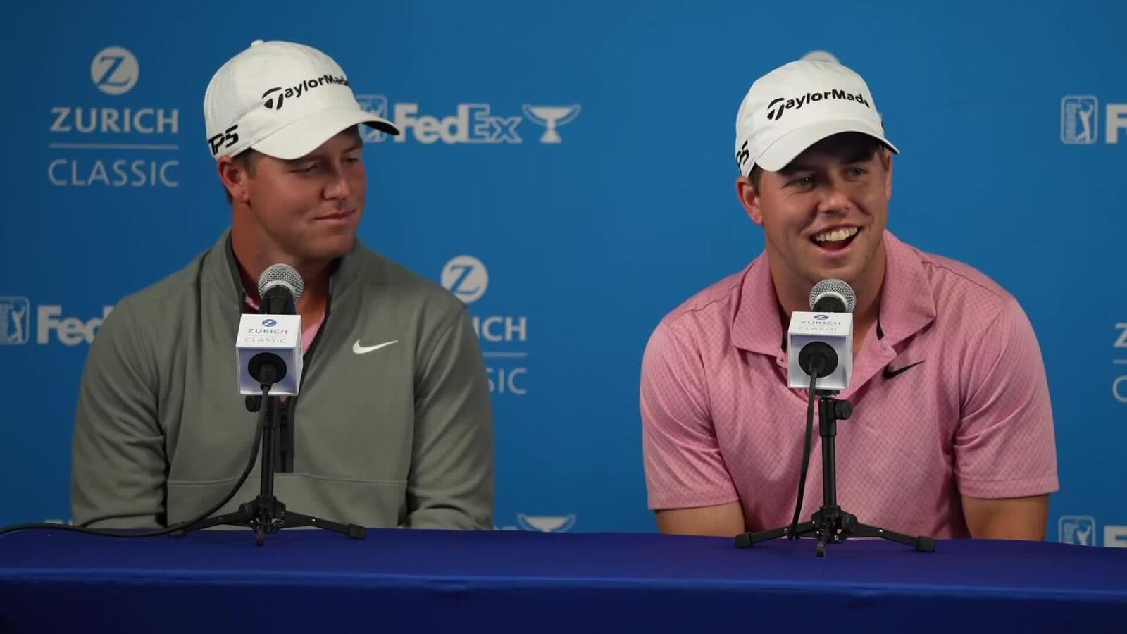 Pierceson Coody on decision to play with twin Parker