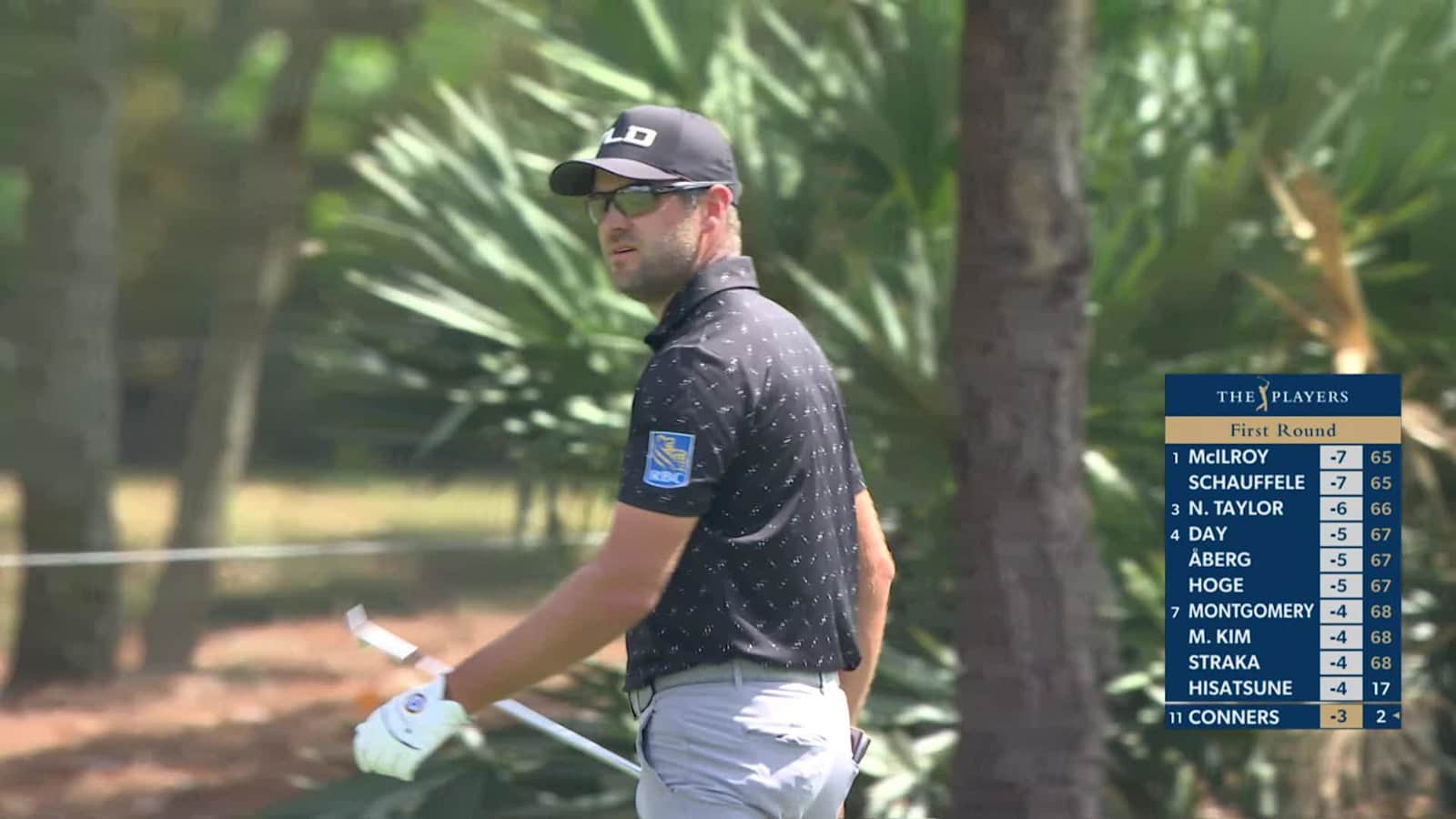 Corey Conners nearly holes out for eagle from 85 yards at THE PLAYERS