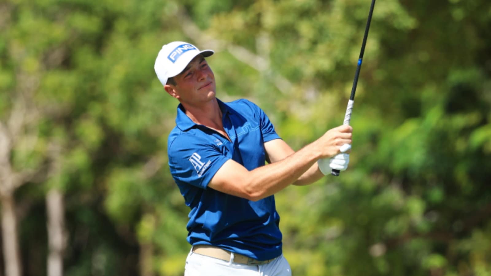 Viktor Hovland’s 62 gives him lead by two after 54 holes at World Wide Technology