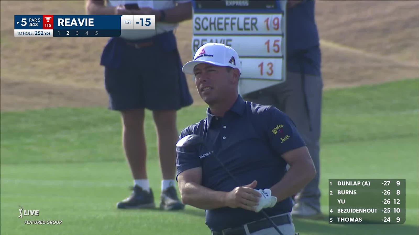 Chez Reavie makes birdie on No. 5 at The American Express