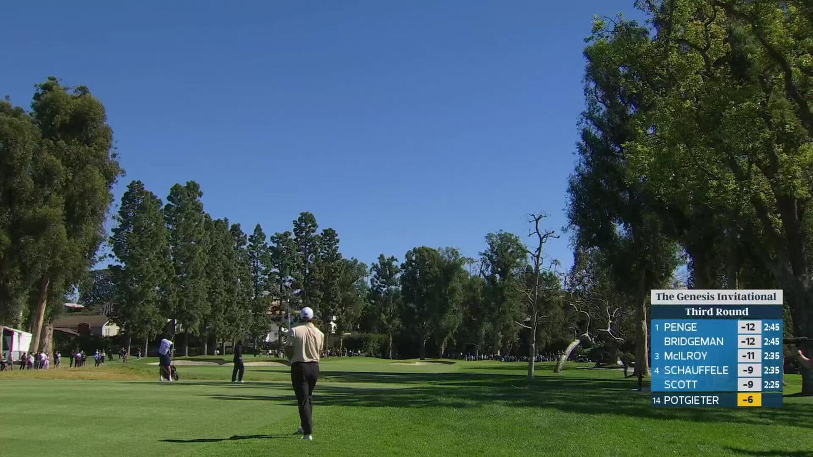 Aldrich Potgieter hits 235-yard shot to 9 feet, makes eagle putt at The Genesis