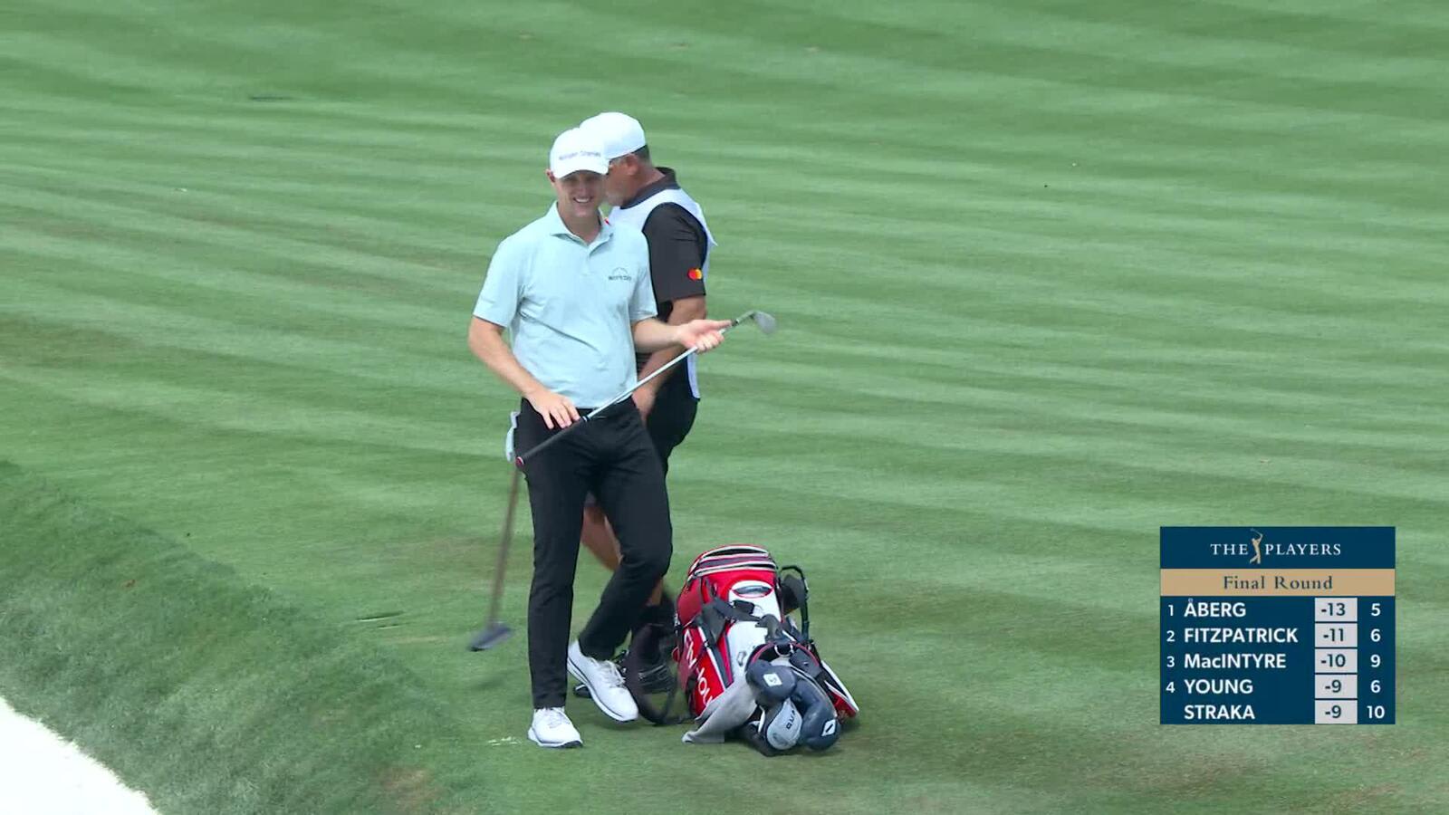 Justin Rose holes 42-yard eagle putt on No. 11 at THE PLAYERS