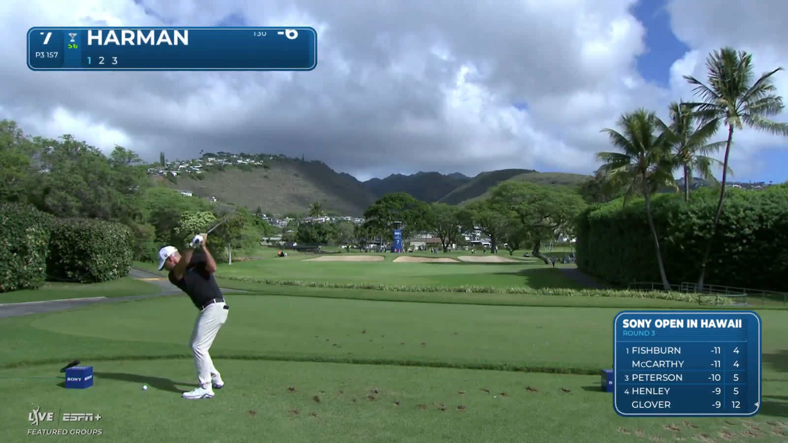 Brian Harman rides the wind to set up birdie at Sony Open