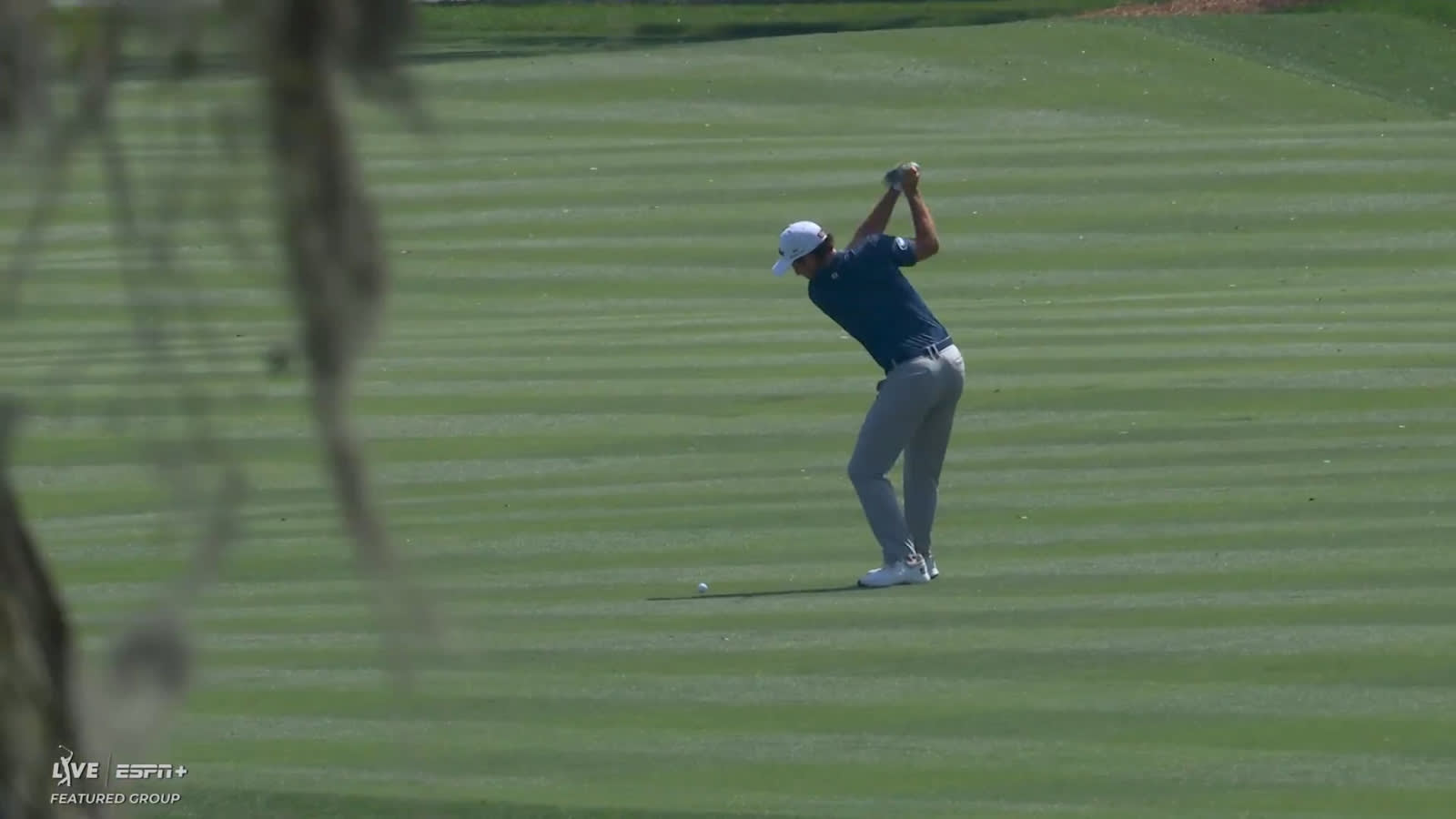 Davis Riley navigates hole No. 9 for birdie at THE PLAYERS