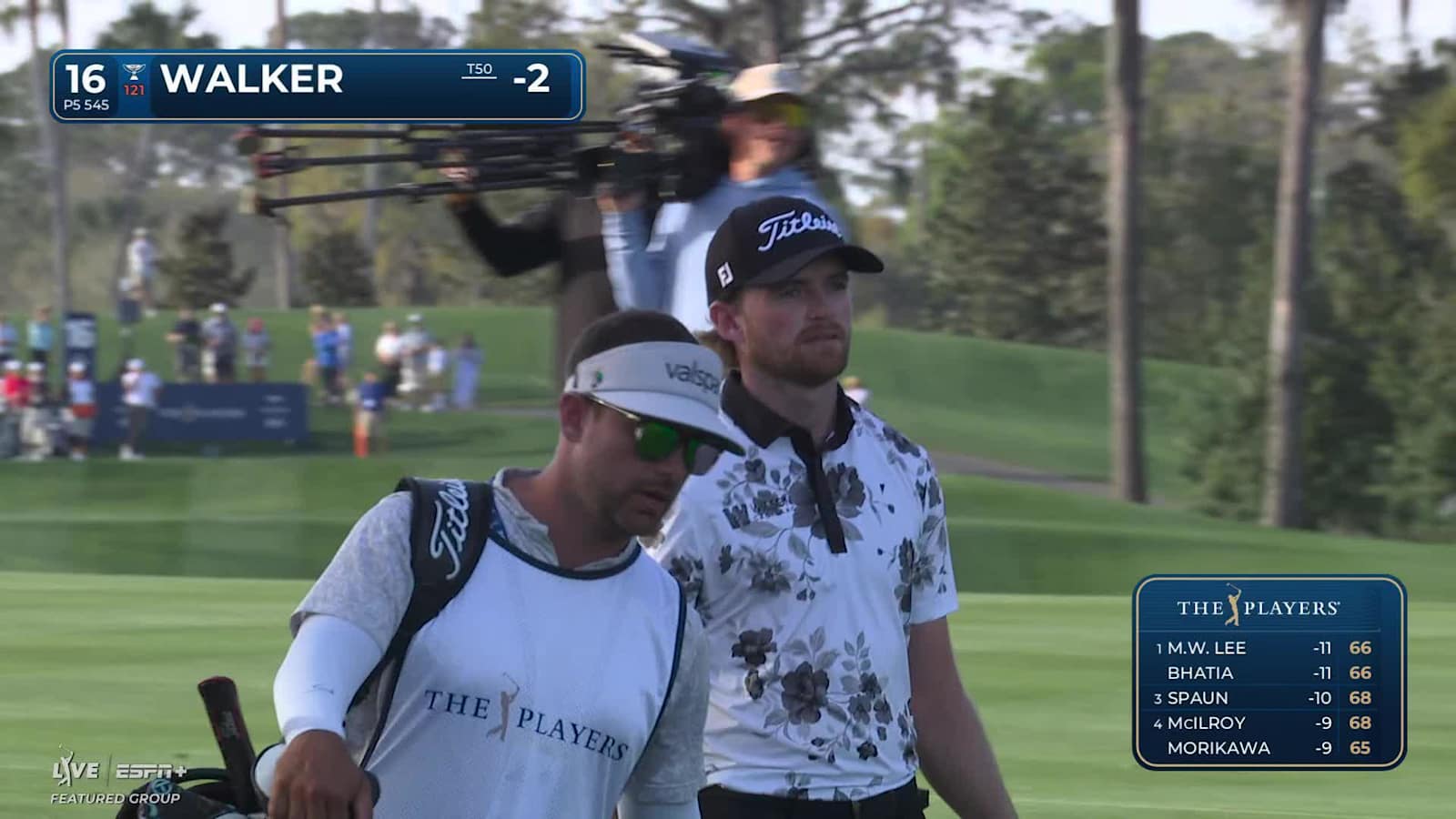 Danny Walker cards birdie at THE PLAYERS