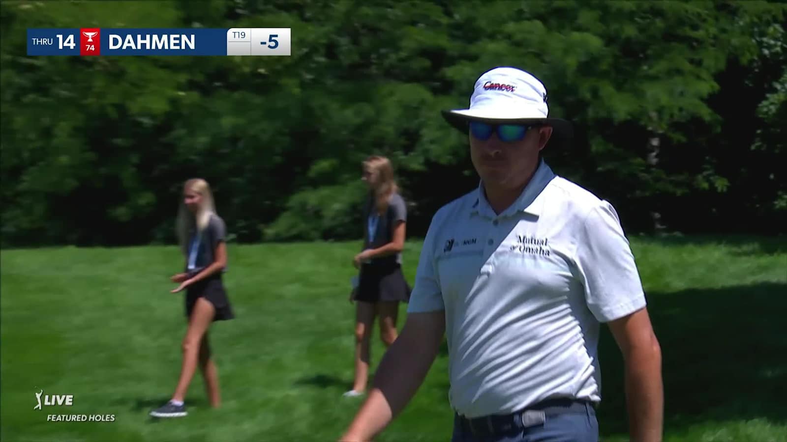Joel Dahmen sinks 21-foot birdie at John Deere