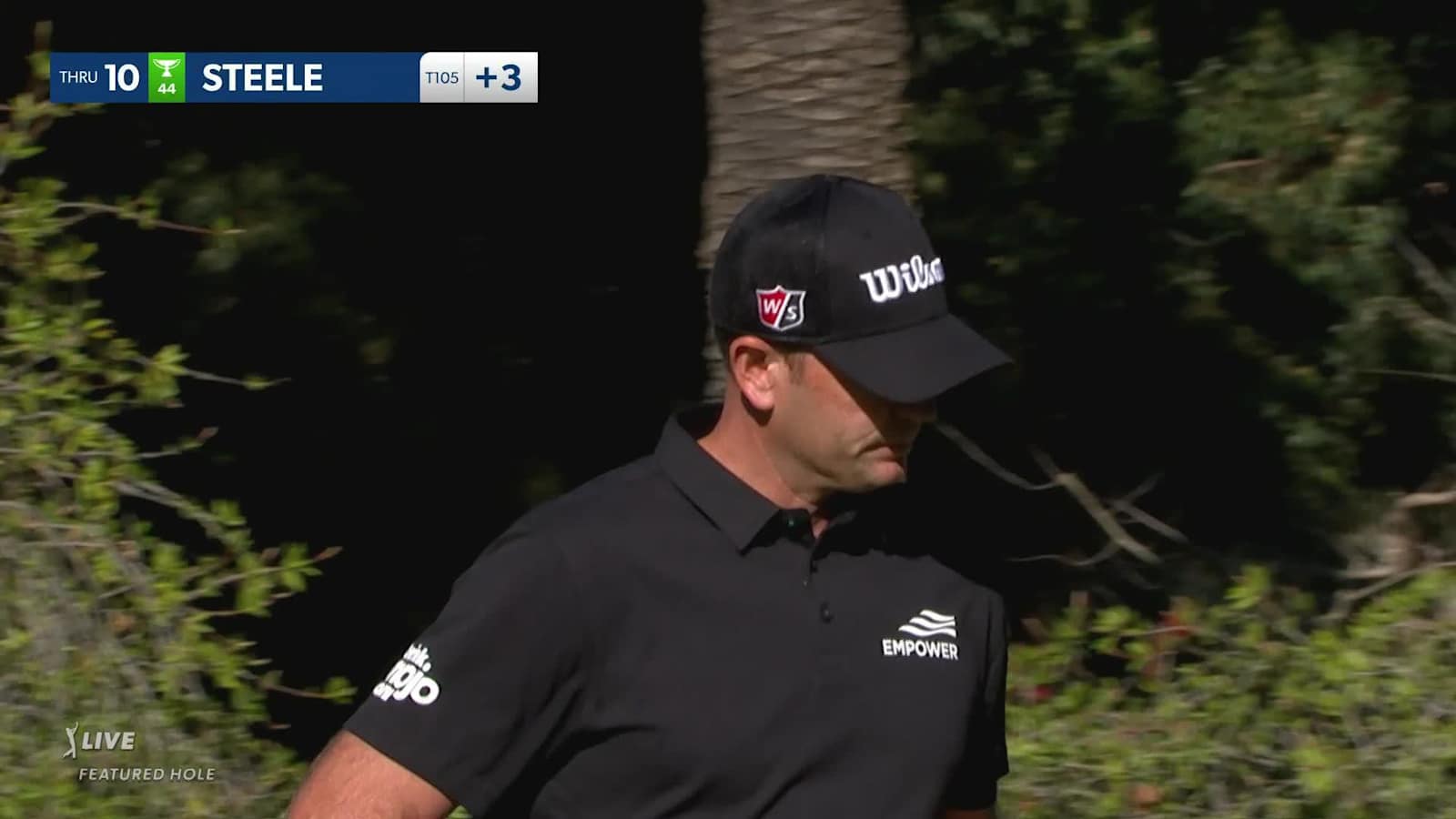 Brendan Steele makes birdie on No. 10 at Genesis