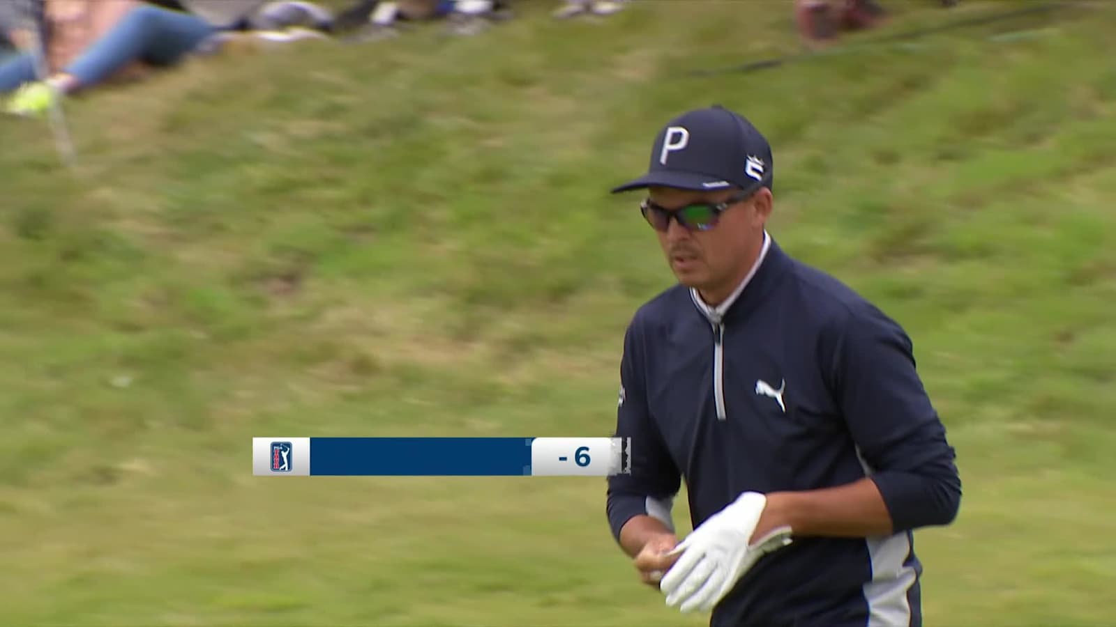 Rickie Fowler wedges it in for birdie at Genesis Scottish Open