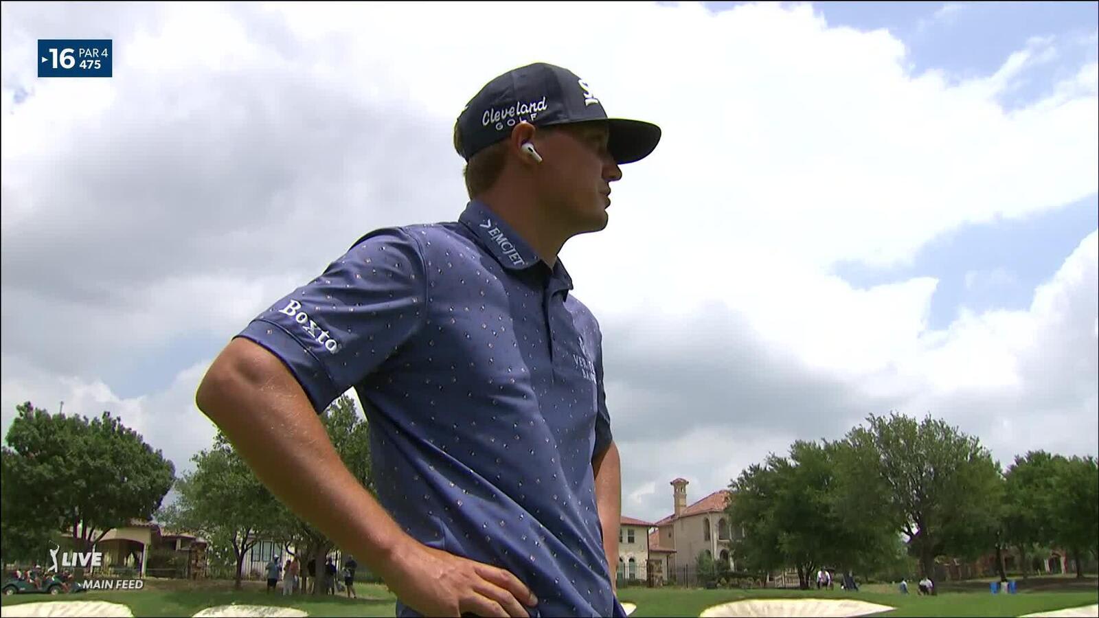 Max McGreevy mic’d up live while playing at AT&T Byron Nelson