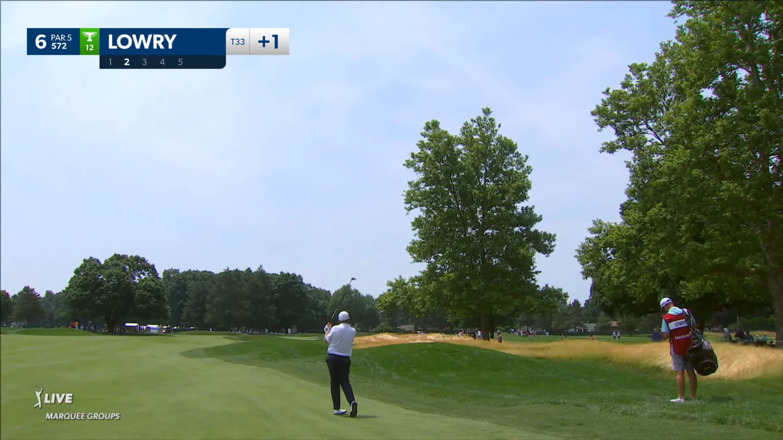 Shane Lowry navigates No. 6 to make birdie at Travelers